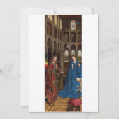 Invitation Annonce par Jan van Eyck (Devant)