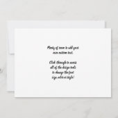 Invitation Annonce par Sandro Botticelli (Dos)