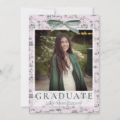 Invitation Annonce Photo Toile Coquette Hollywood 5 (Devant)