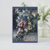 Invitation Annonce publicitaire vintage Toy Emporium (Debout devant)