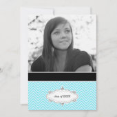 Invitation Annonces de 20XX Graduation {Chevron} (Devant)