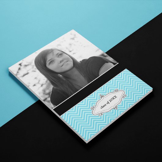 Invitation Annonces de 20XX Graduation {Chevron}
