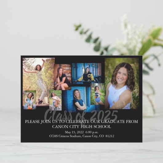 Invitation Annonces de diplômes Invitation2 (Debout devant)