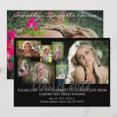 Invitation Annonces de diplômes Invitation2 (Devant / Derrière)