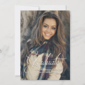 Invitation Annonces de Grad Photo Party (Devant)