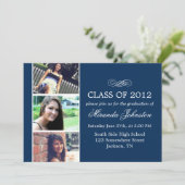 Invitation Annonces de graduation de la Bande Photo de la Mar (Debout devant)