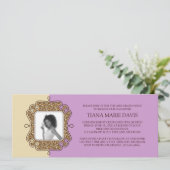 Invitation Annonces de graduation personnalisables pour chaqu (Debout devant)