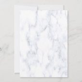 Invitation Annonces de mariage tropical romantique (Dos)