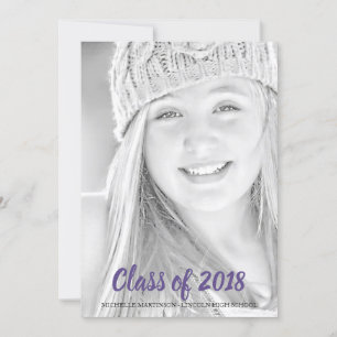 Invitation Annonces De Photos De La Classe De 2018