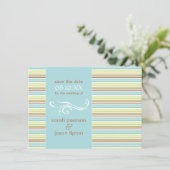 Invitation Annonces de réservation de date (Debout devant)