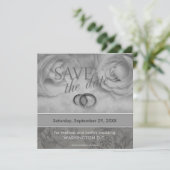 Invitation Annonces de sauvegarde de date (Debout devant)