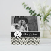 Invitation Annonces de sauvegarde de date (Debout devant)