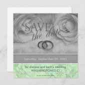 Invitation Annonces de sauvegarde de date (Devant / Derrière)