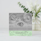 Invitation Annonces de sauvegarde de date (Debout devant)