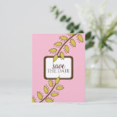 Invitation Annonces de sauvegarde de date {Boho Chic} (Debout devant)