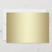 Invitation Annonces de service commémoratif bleu élégant (Dos)