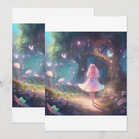 Invitation annonces d'invitation (Devant / Derrière)