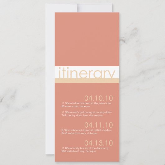 Invitation Annonces d'itinéraire pour deux mariées (Devant)