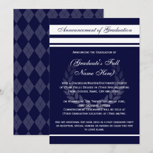 Invitation Annonces formelles de diplômes universitaires (Ble