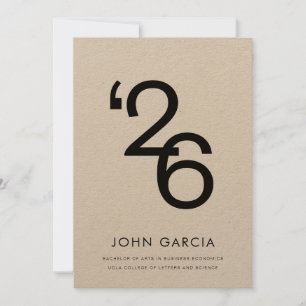Invitation Annonces minimalistes 2026