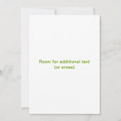 Invitation Annonces personnalisées pour le prospectus de SPA (Dos)