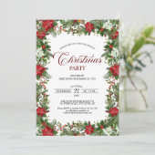 Invitation Annual Corporate Employees Christmas Party (Debout devant)