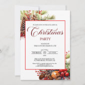 Invitation Annual Corporate Employees Christmas Party (Devant)