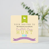 Invitation annuelle à la chasse aux oeufs de Pâque (Debout devant)