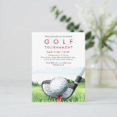 Invitation annuelle au tournoi de golf (Debout devant)