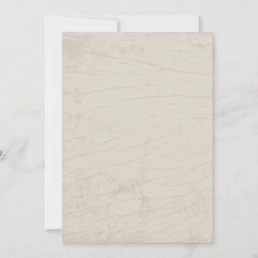 Invitation annuelle de Noël Retro (Dos)