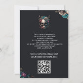 Invitation Annulation de la mise à jour du Mariage gothique d (Dos)