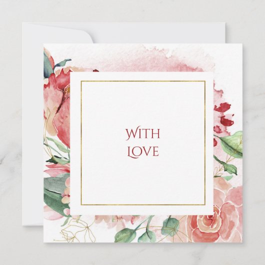 Invitation Annulation de mariage - Reporté - Changement de pl (Dos)