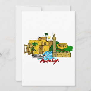 Invitation Antalya - Turquie