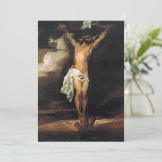 Invitation Anthony van Dyck - crucifixion (Debout devant)