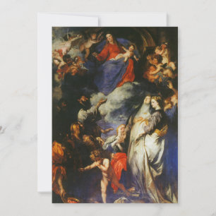Invitation Anthony van Dyck - Madonna del Rosario