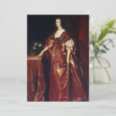 Invitation Anthony van Dyck - Portrait de la reine Henrietta- (Debout devant)