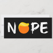 Invitation Anti-Trump - Nope Edition II (Devant)