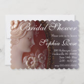 Invitation Antique Cameo (Devant)