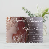 Invitation Antique Cameo (Debout devant)