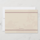 Invitation antique de voitures de course (Dos)