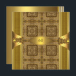 Invitation Antique Gold Book 3 Mens 60th Birthday Party Man<br><div class="desc">Hommes 60e Anniversaire Antique Gold Book Homme Homme Invitation Anniversaire Party ou changer d'âge! Élégant. Zizzago a créé ce design Copyright 2011</div>