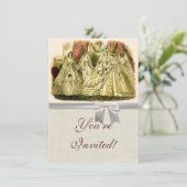 Invitation Antique Mariage (Debout devant)