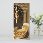 INVITATION ANTIQUE OVEN BAKERY PETIT-DÉJEUNER FÊTE (Debout devant)