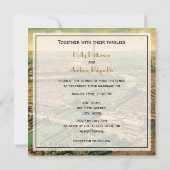 Invitation Antique Paris do-it-yourself Arrière - plan Couleu (Dos)