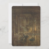 Invitation antique pour un bal de fées (Devant)