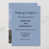 Invitation Antique voilier Slot Yacht Voilier Ocean (Devant / Derrière)