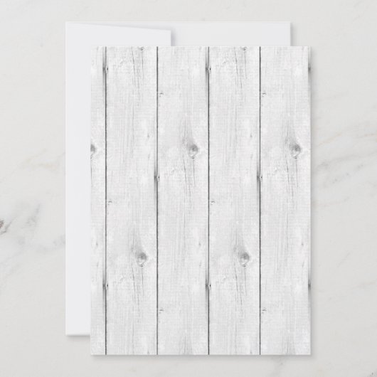 Invitation Antler en or rustique | Mariage élégant (Dos)