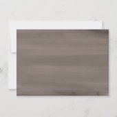 Invitation Antlers rustiques | Ethereal Woodland Baby Boy Dou (Dos)