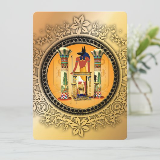 Invitation Anubis (Debout devant)