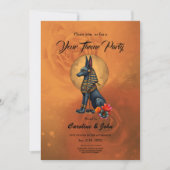 Invitation Anubis in the moonlight (Devant)